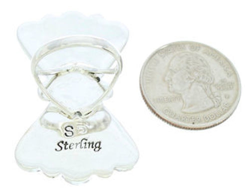 Multicolor Southwestern Large Statement Piece Ring Size 8-1/2 BW74472