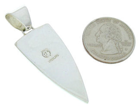 Multicolor Sterling Silver Southwestern Pendant AX23352