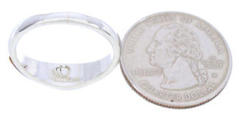 Multicolor Inlay Sterling Silver Ring Size 8-3/4 MW74154