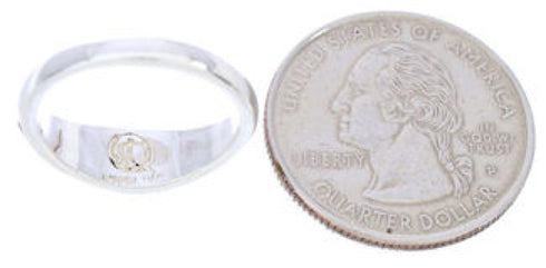 Turquoise Jewelry Southwest Silver Ring Size 5-1/2 MW74130