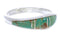 Turquoise Sterling Silver Jewelry Ring Size 5-3/4 MW74140