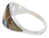 Genuine Sterling Silver Multicolor Southwest Ring Size 7-3/4 GS74218