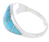 Turquoise Sterling Silver Ring Size 5-1/4 GS74070