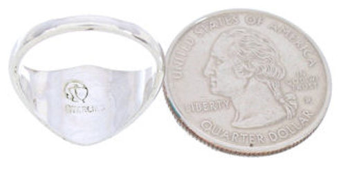 Turquoise Sterling Silver Ring Size 5-1/4 GS74070