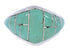 Sterling Silver Turquoise Inlay Southwest Ring Size 6-1/4 GS74135