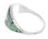 Inlay Jewelry Turquoise Sterling Silver Ring Size 6-3/4 GS74172