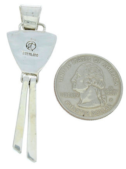 Multicolor Inlay Genuine Sterling Silver Jewelry Pendant BW76038