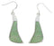 Sterling Silver Turquoise Inlay Southwestern Hook Earrings MW73383