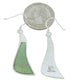 Sterling Silver Turquoise Inlay Southwestern Hook Earrings MW73383