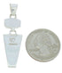Genuine Sterling Silver Southwest Multicolor Pendant BW74268