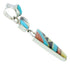 Southwest Turquoise Multicolor Slide Pendant BW74269