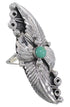 Southwest Sterling Silver Turquoise Ring Size 5-1/4 UX31865