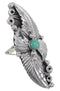 Sterling Silver Turquoise Jewelry Ring Size 6-1/2 UX31881