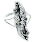Genuine Sterling Silver Southwest Jewelry Ring Size 7-1/2 UX31946