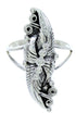 Genuine Sterling Silver Leaf Southwest Jewelry Ring Size 7 UX31939
