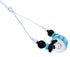 Liquid Silver Jewelry Multicolor Bead Necklace GS74842