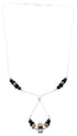 Multicolor Liquid Silver Bead Necklace GS74866