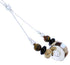 Multicolor Liquid Silver Bead Necklace GS74866