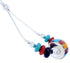 Liquid Silver Multicolor Jewelry Bead Necklace GS74861
