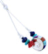 Multicolor Jewelry Liquid Silver Bead Necklace GS74863