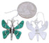 Southwest Jewelry Turquoise Butterfly Hook Dangle Earrings BW74948