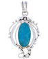 Southwest Turquoise Slide Pendant Jewelry BW74999