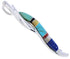 Southwestern Multicolor Inlay Silver Slide Pendant BW75082