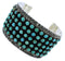 Turquoise And Sterling Silver Southwestern Bracelet Jewelry PX27489