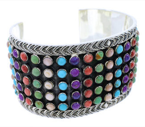 Sterling Silver Multicolor Bracelet Jewelry PX27667