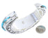 Southwest Horse Silver Jewelry Turquoise Cuff Bracelet PX27735