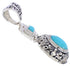 Southwest Jewelry Turquoise Silver Pendant MW75104