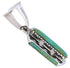 Turquoise Sterling Silver Pendant MW75220