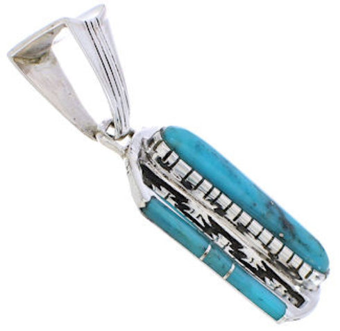 Turquoise Silver Jewelry Pendant MW75221