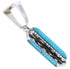 Turquoise Silver Jewelry Southwest Pendant MW75223