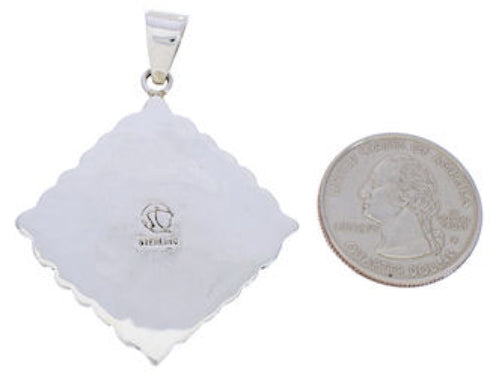 Southwest Multicolor Inlay Pendant GS75188