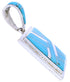 Turquoise Inlay Southwest Silver Jewelry Reversible Pendant MW75004