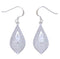 Sterling Silver And Cubic Zirconia Hook Dangle Earrings RS75416