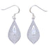 Sterling Silver And Cubic Zirconia Hook Dangle Earrings RS75416