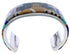 Multicolor Silver Native American Design Cuff Bracelet MX28029