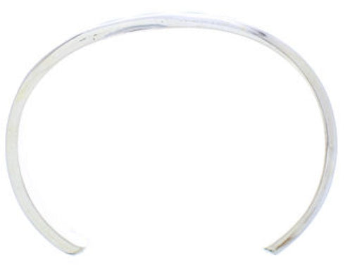 Turquoise Inlay Southwest Sterling Silver Cuff Bracelet MX27192