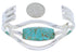 Southwest Silver Turquoise Multicolor Reversible Cuff Bracelet MX27229