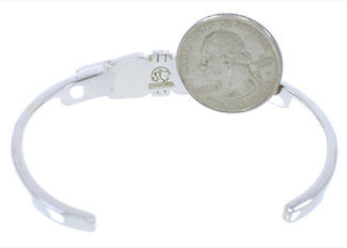 Turquoise Inlay Southwestern Cuff Bracelet Jewelry EX27755