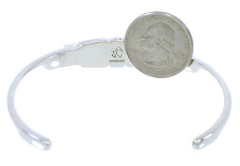 Southwestern Turquoise Inlay Cuff Bracelet Jewelry EX27757