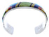 Southwest Multicolor Sterling Silver Cuff Bracelet Jewelry EX27766