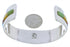 Southwest Multicolor Sterling Silver Cuff Bracelet Jewelry EX27766
