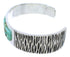 Sterling Silver Turquoise Inlay Southwest Cuff Bracelet EX27794