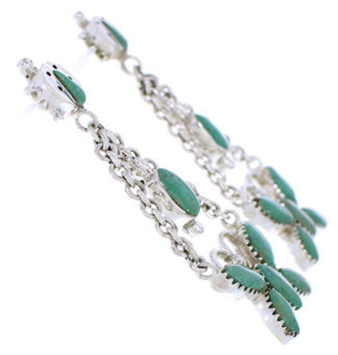 Butterfly Ladybug Turquoise Southwest Silver Earrings MW76066