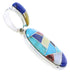 Sterling Silver Multicolor Pendant Jewelry GS75701