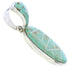 Turquoise Inlay Sterling Silver Pendant GS75682