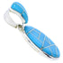 Sterling Silver Jewelry Turquoise Pendant GS75690